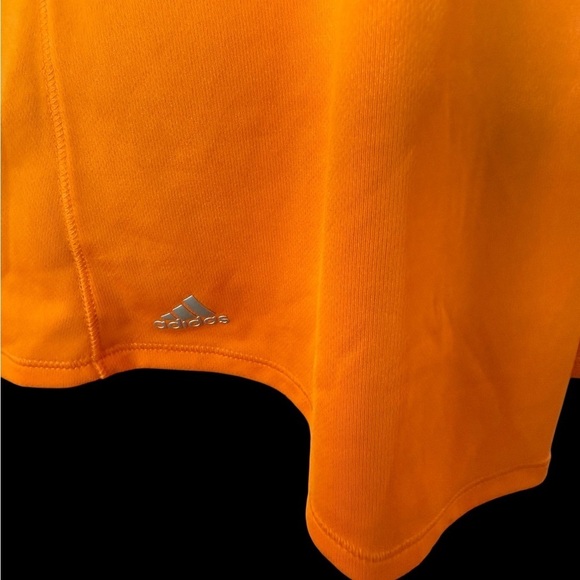 Adidas Orange Short Sleeve Polo Shirt Relaxed Fit size xl - Picture 4 of 4